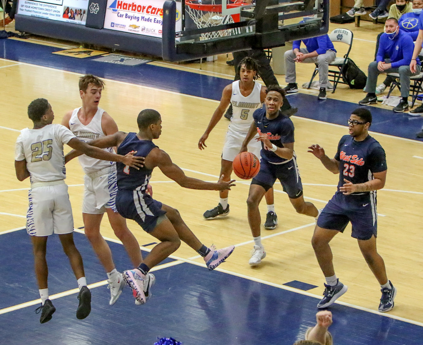 Gary WS/Elkhart, boy's basketball regionals